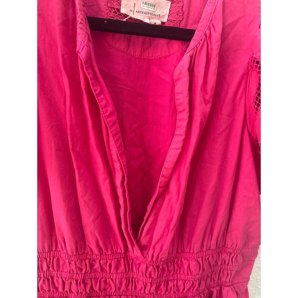 Anthropologie $249 Medium Somerset Cut Out Cottagecore Summer Flowy Maxi Dress - Picture 6 of 12